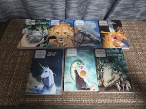 Die Chroniken von Narnia Set C.S. Lewis 1994 Taschenbuch HarperTrophy Edition - Bild 1 von 22