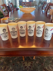 1982-83 7/11 / Coca-Cola Set ? von 6 Edmonton Oilers NHL Hockey 12 OZ Cups MT - Bild 1 von 4