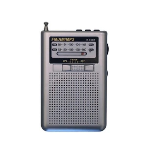 Radio FM AM Mp3 Radio Weltempfänger mit Display Lautsprecher 88-108MHz Support8002 - Bild 1 von 5