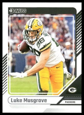 2024 DONRUSS LUKE MUSGRAVE GREEN BAY PACKERS #251 - Image 1 of 2