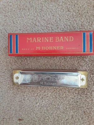 Banda Marina Armónica Hohner Vintage 364 Llave G Foto 1 de 3