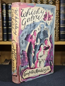 1947 Whisky Galore By Compton Mackenzie First Edition With Dust Jacket - Picture 1 of 17
