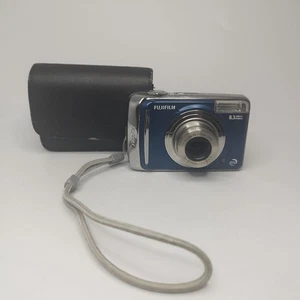 Fujifilm FinePix A805 8.3MP Digital Camera Blue 3x Zoom Fully Tested And Working - Picture 1 of 18