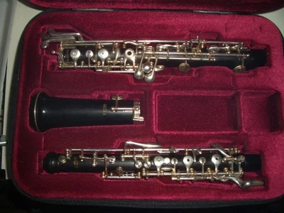 Oboe de conservatorio completo de Lucerna con llave de tercera octava, serie # 331. - Imagen 1 de 4