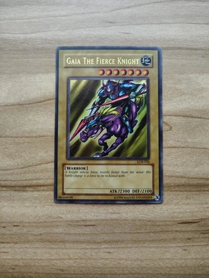 Yu-Gi-Oh! - Gaia The Fierce Knight - Ultra Rare / Holo - LOB-006 - Image 1 of 2