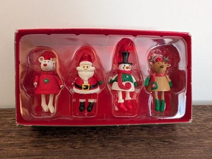 Vintage Gund Countdown to Christmas Mini Ornaments Set - Picture 1 of 10