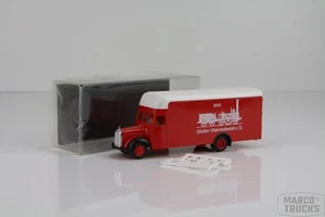 Albedo MB L311 Box wagon red “Fürther Eisebahnclub” AL826 - Picture 1 of 1