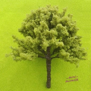 10PC Miniatures Lot Autumn Scenery Landscape Trees HO/OO Scale Garden Plants - Picture 1 of 6