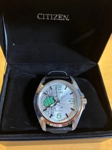 Orologio Citizen Marvel Collaboration Hulk Modello AW1431-24W Giappone Nuovo F/S - Foto 1 di 3