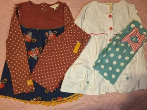 2 Long Sleeved Matilda Jane Outfits Size 6 Lot (Joanna Gaines) - Picture 1 of 19
