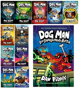 Dog Man Band 1-12 Set | Dav Pilkey | Editorial Adrian | Nuevo | - Imagen 1 de 13