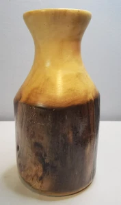 Handgefertigte Holz Vase Live Edge 9 Vase rustikal - Bild 1 von 8