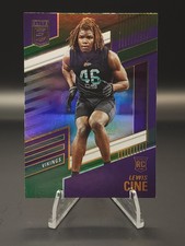 2022  Donruss Elite Green RC  #188 Lewis Cine Minnesota Vikings Football Card NM