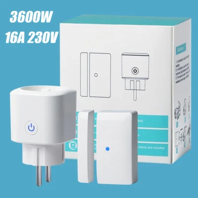 Window contact switch for cooker hood wireless exhaust control oven fireplace DHL - Image 1 of 4