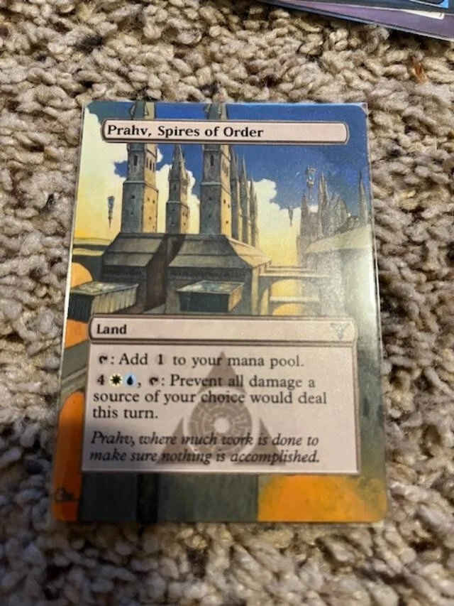MTG- Prahv, Spires of Order x1 - Dissension - Altered Art - Image 1 of 1