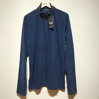 Brave Soul Mens Tall Quarter Zip Fleece - Image 1 of 4