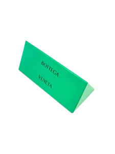 Bottega Veneta Grün Original Kleines Brillenetui Set - Bild 1 von 5