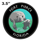Fort Pierce Florida 3.5" Embroidered Iron Or Sew-On Patch Souvenir