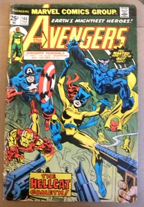 Marvel 1975 Los Vengadores #144 Llave 1st HELLCAT qq - Imagen 1 de 7