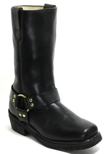 Bikerstiefel Motorradstiefel Chopper Cruiser Biker Leder Stiefel Farmer 40 - Bild 1 von 6