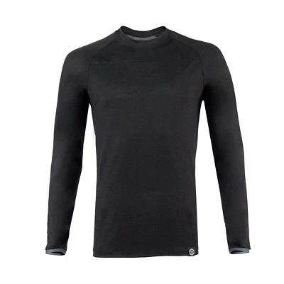 Knox Mens Jacob Sport Long Sleeve Multi-Sport Motorcycle Baselayer - Black - Image 1 of 3