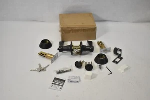 Probrico Entry Door Lever & Double Cylinder Deadbolt Oil Rubbed Bronze DL12061ET - Picture 1 of 14