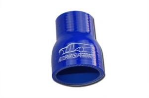 4 Ply Silicone Straight Reducer Joiner Hose Pipe 63mm-102mm 2.5" 2-1/2" - 4" BL - Bild 1 von 5