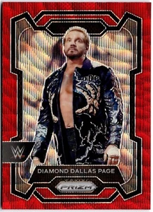 Diamond Dallas Page 2024 Panini Prizm WW Red Wave Prizm #152 WWE Legends - Picture 1 of 2