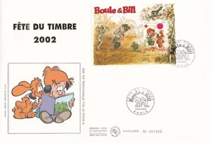 .FRANKREICH 2002 FDC FETE DU TIMBRE YT BF46 - Bild 1 von 1