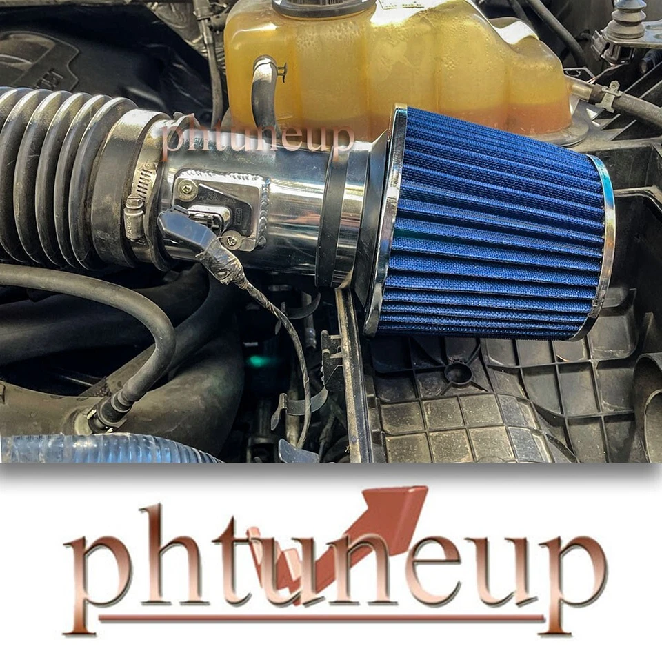 BLUE RAM AIR INTAKE KIT FOR 2011-2014 FORD F-150 F150 3.5L V6 ECOBOOST ENGINE - Image 1 of 1