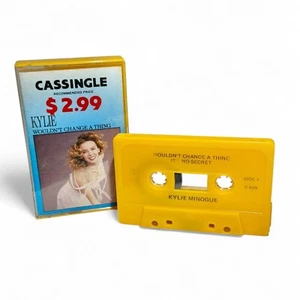 KYLIE MINOGUE Wouldn’t Change A Thing RARE Australian Cassingle - Picture 1 of 1