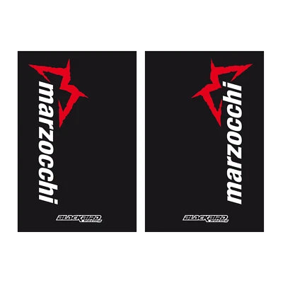 BLACKBIRD RACING ADESIVI FORCELLA NERI MARZOCCHI IN CRYSTALL PER FODERI MOTO ENDURO CROSS