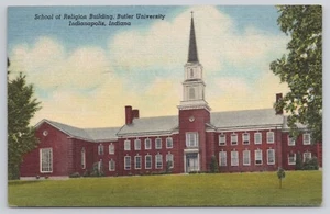 School of Religion Building Butler University Indianapolis IN 1953 Postcard - Picture 1 of 2