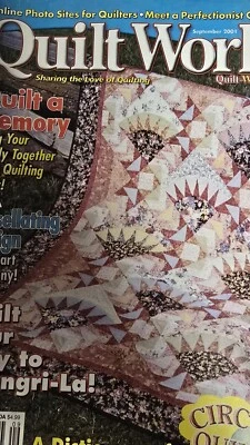 Quilt WORLD MAGAZINE September 2001 - Image 1 of 3