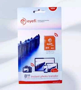 Eye-Fi Mobi Card 8GB eyefi Carte WiFi Lan Digitalkamera Video Kard mit Serial Nr - Bild 1 von 8