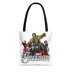 Superheld Trump Parody Freedom Tote Bag, Marvel Comics Tasche, Geschenk - Bild 1 von 61