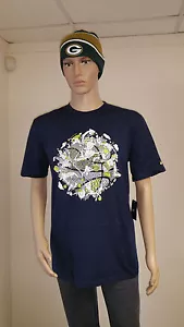 Nike Men's Navy Basketball Short Sleeve T-Shirt 465643-451 Size S M L XL - Picture 1 of 2