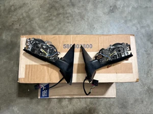 AUDI S6 C5 OEM POWER HEATED LEFT RIGHT MIRRORS rs6 a6 allroad set PAIR - Picture 1 of 4