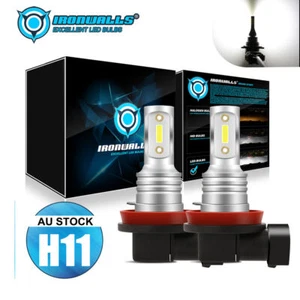 LED H8 H9 H11 Fog Light Globes White 6500K 80W for Jeep Grand Cherokee SRT8 2012 - Picture 1 of 12