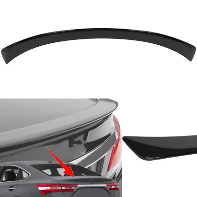 Painted Fits Toyota Avalon 2013-2018 Black Trunk Lid Spoiler Foto 1 de 4