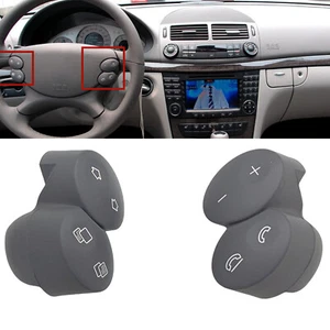 Car Deep Gray Steering Wheel Control Button For Benz CLS Class W219 2007-2009 - Bild 1 von 5