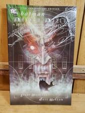 Batman: Arkham Asylum by Grant Morrison & Dave McKean Graphic Novel TPB 2005