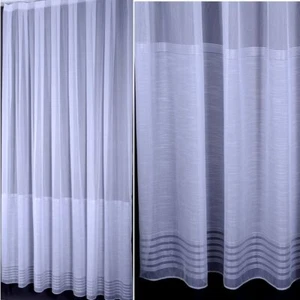 LUXURY Canvas Satin Finished Curtain Curtains Custom Wrinkles White LIVING ROOM - Picture 1 of 8