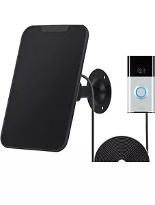50 Solar Panel 4W Compatible with Ring for Video Doorbell(Doorbell not included) - Picture 1 of 4