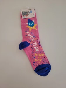 Blue Q Crew-Damensocken F * # % Yeah Art of Day Spaß skurril Neuheit Schlafsaal Schule - Bild 1 von 1