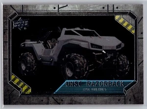 Upper Deck HALO Legacy Collection War Machines Card WM-17 UNSC Razorback - Picture 1 of 2