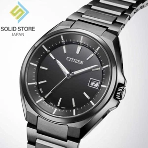 CITIZEN ATTESA CB3015-53E Black Titanium Eco-Drive Radio Solar Watch 40mm - Picture 1 of 10