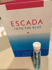 ESCADA Into the Blue splash EDP vial 2ml- rare, discontinued!