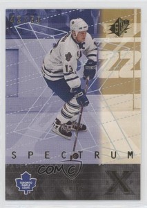 2000-01 SPx Gold Spectrum /50 Mats Sundin #66 HOF