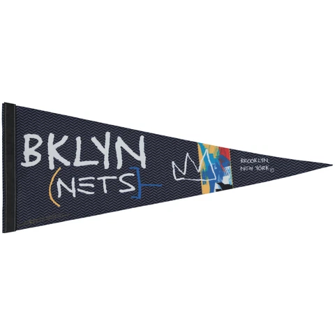 WinCraft Brooklyn Nets 2020/21 City Edition 12'' x 30'' Premium Pennant Cover